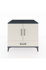 Kronos Şifonyer 2 Raflı Tek Çekmeceli 2 Kapaklı 88x59x80 - S69M034V4C