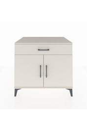 Kronos Şifonyer Tek Raflı Tek Çekmeceli 2 Kapaklı 88x59x80 - S69M035V1C