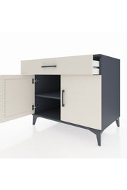 Kronos Şifonyer Tek Raflı Tek Çekmeceli 2 Kapaklı 88x59x80 - S69M035V4C