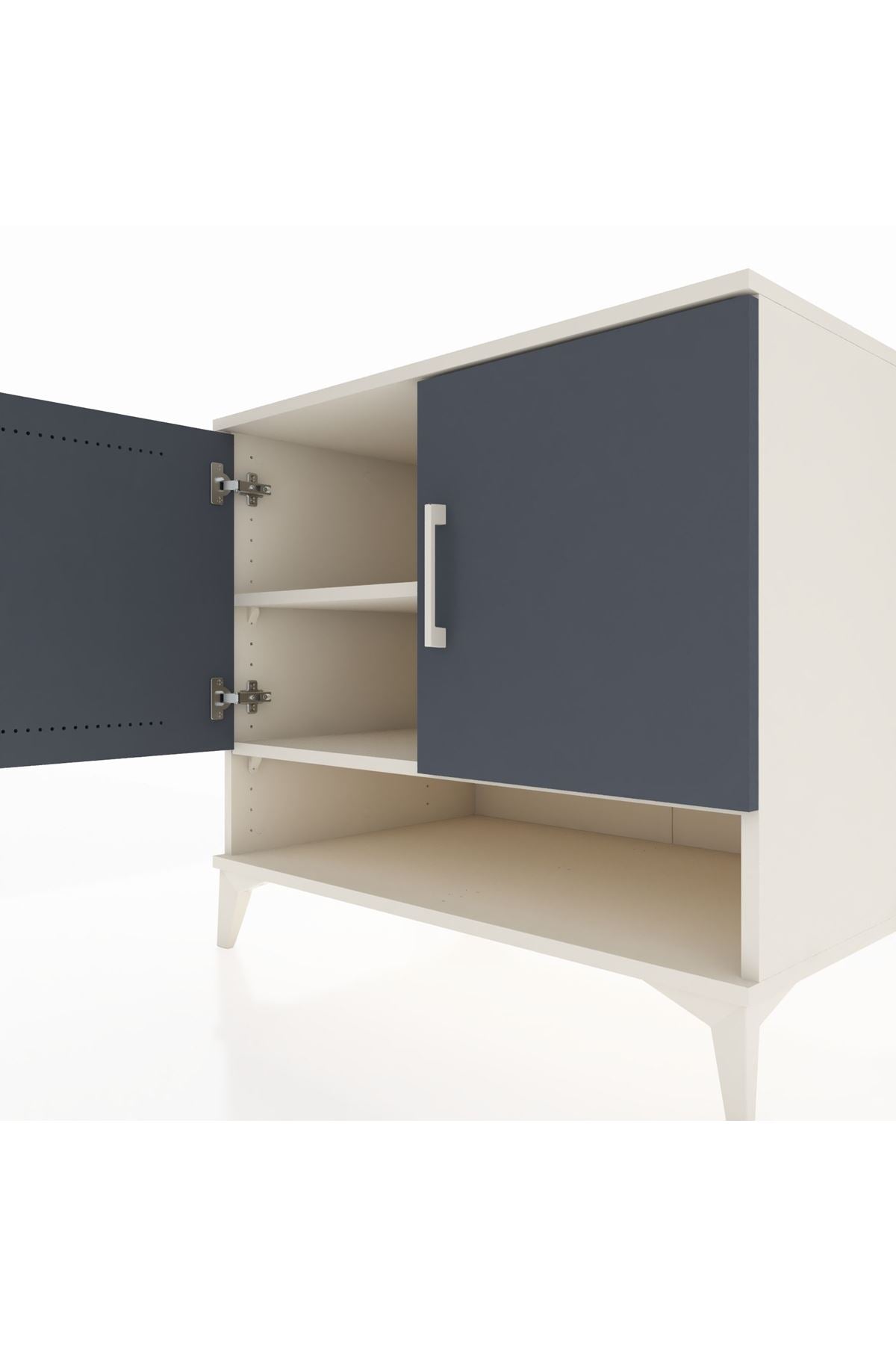 Kronos Şifonyer 2 Raflı 2 Kapaklı 88x59x80 - S69M036V2C