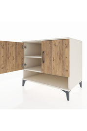 Kronos Şifonyer 2 Raflı 2 Kapaklı 88x59x80 - S69M036V3C