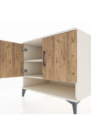 Kronos Şifonyer 2 Raflı 2 Kapaklı 88x59x80 - S69M036V3C