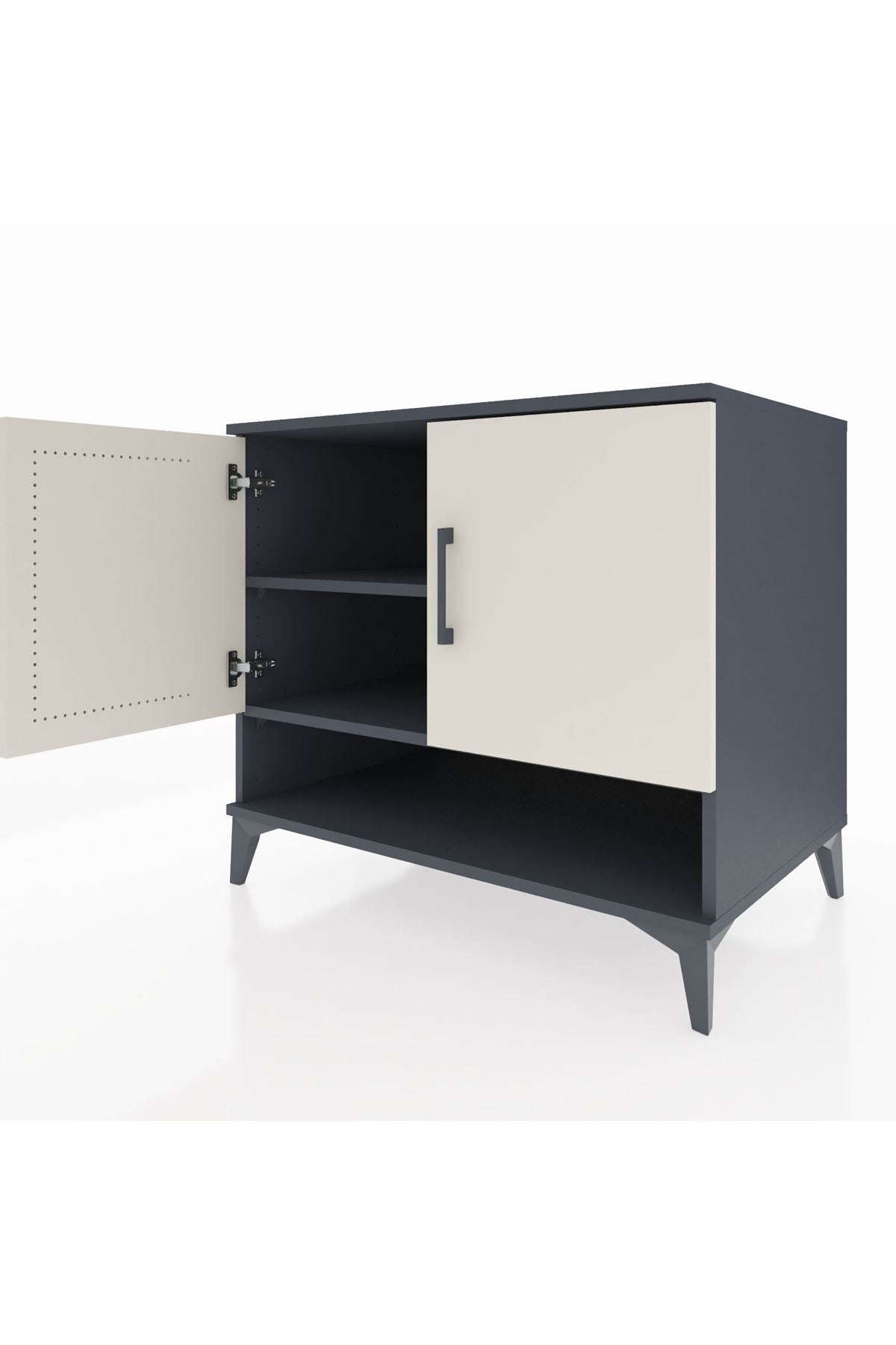Kronos Şifonyer 2 Raflı 2 Kapaklı 88x59x80 - S69M036V4C