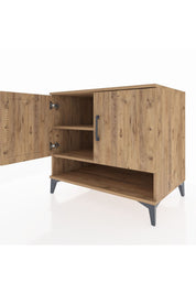 Kronos Şifonyer 2 Raflı 2 Kapaklı 88x59x80 - S69M036V9C