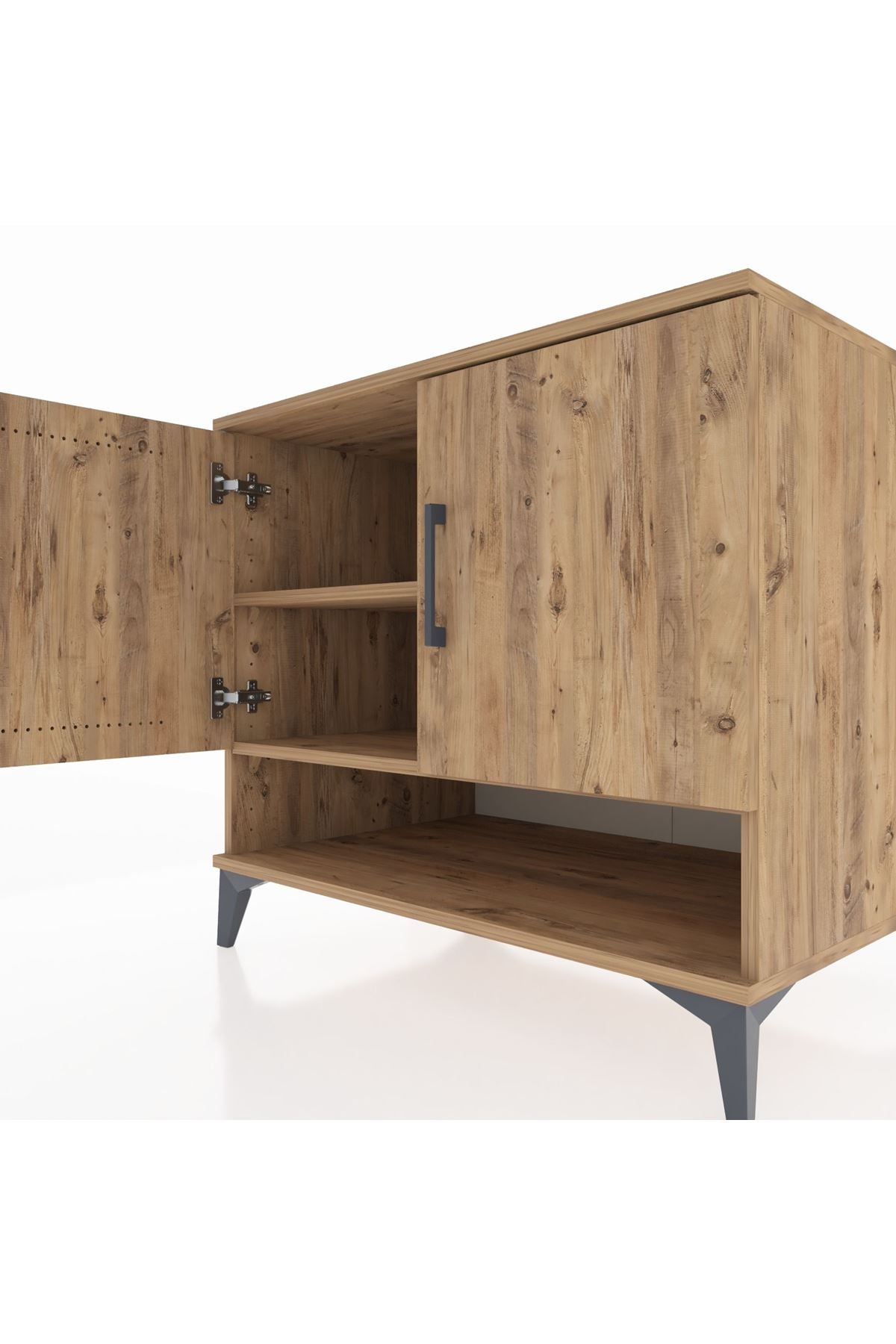 Kronos Şifonyer 2 Raflı 2 Kapaklı 88x59x80 - S69M036V9C