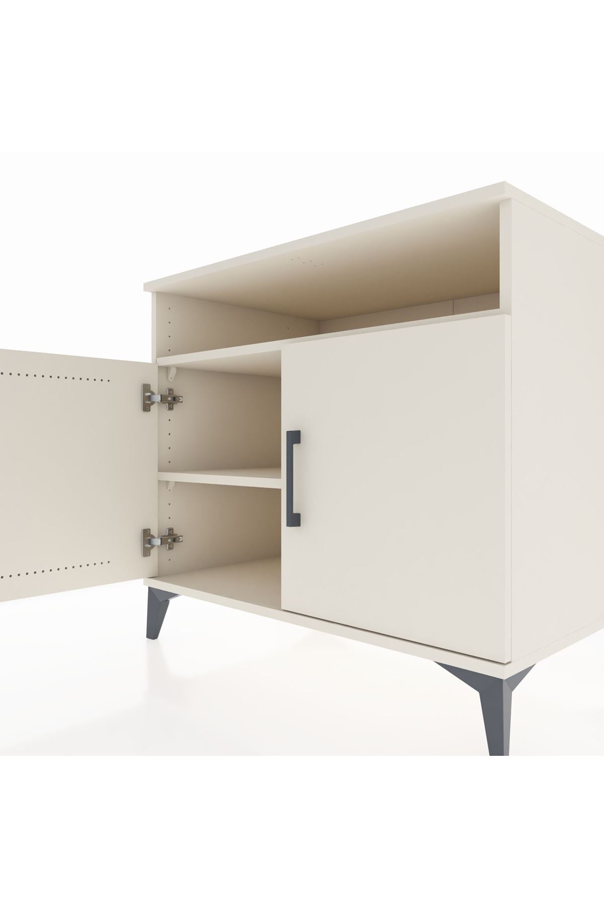 Kronos Şifonyer 2 Raflı 2 Kapaklı 88x59x80 - S69M037V1C