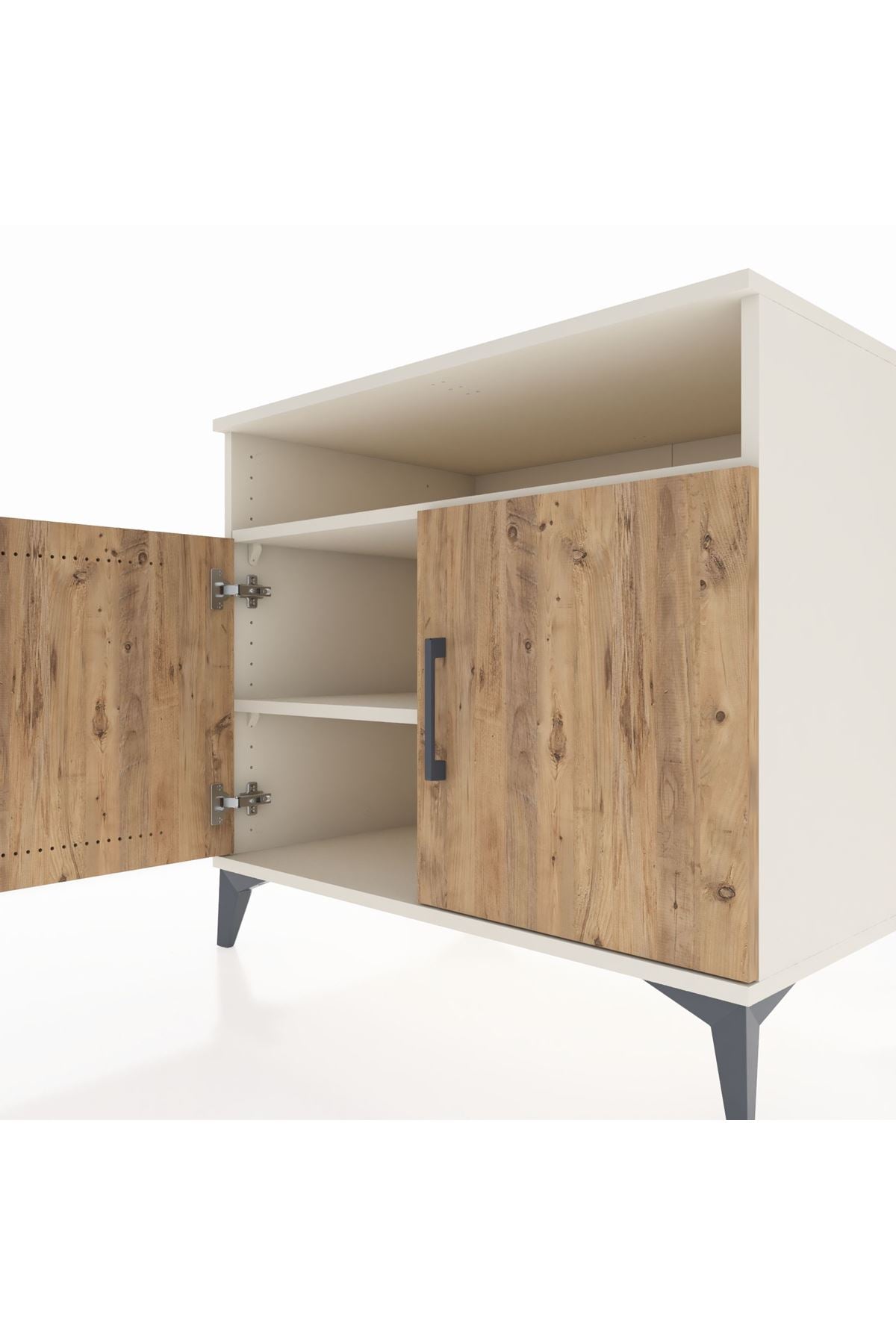 Kronos Şifonyer 2 Raflı 2 Kapaklı 88x59x80 - S69M037V3C