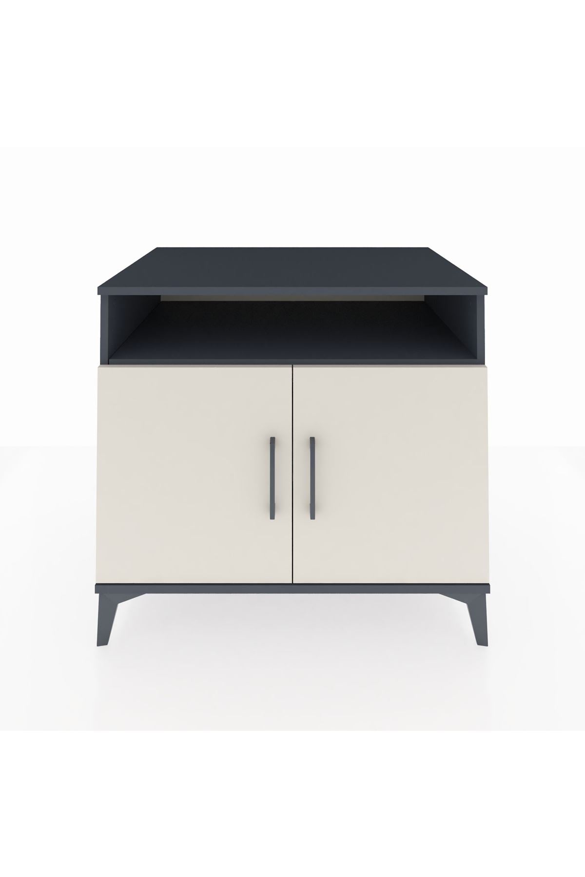 Kronos Şifonyer 2 Raflı 2 Kapaklı 88x59x80 - S69M037V4C