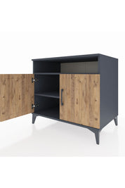 Kronos Şifonyer 2 Raflı 2 Kapaklı 88x59x80 - S69M037V6C