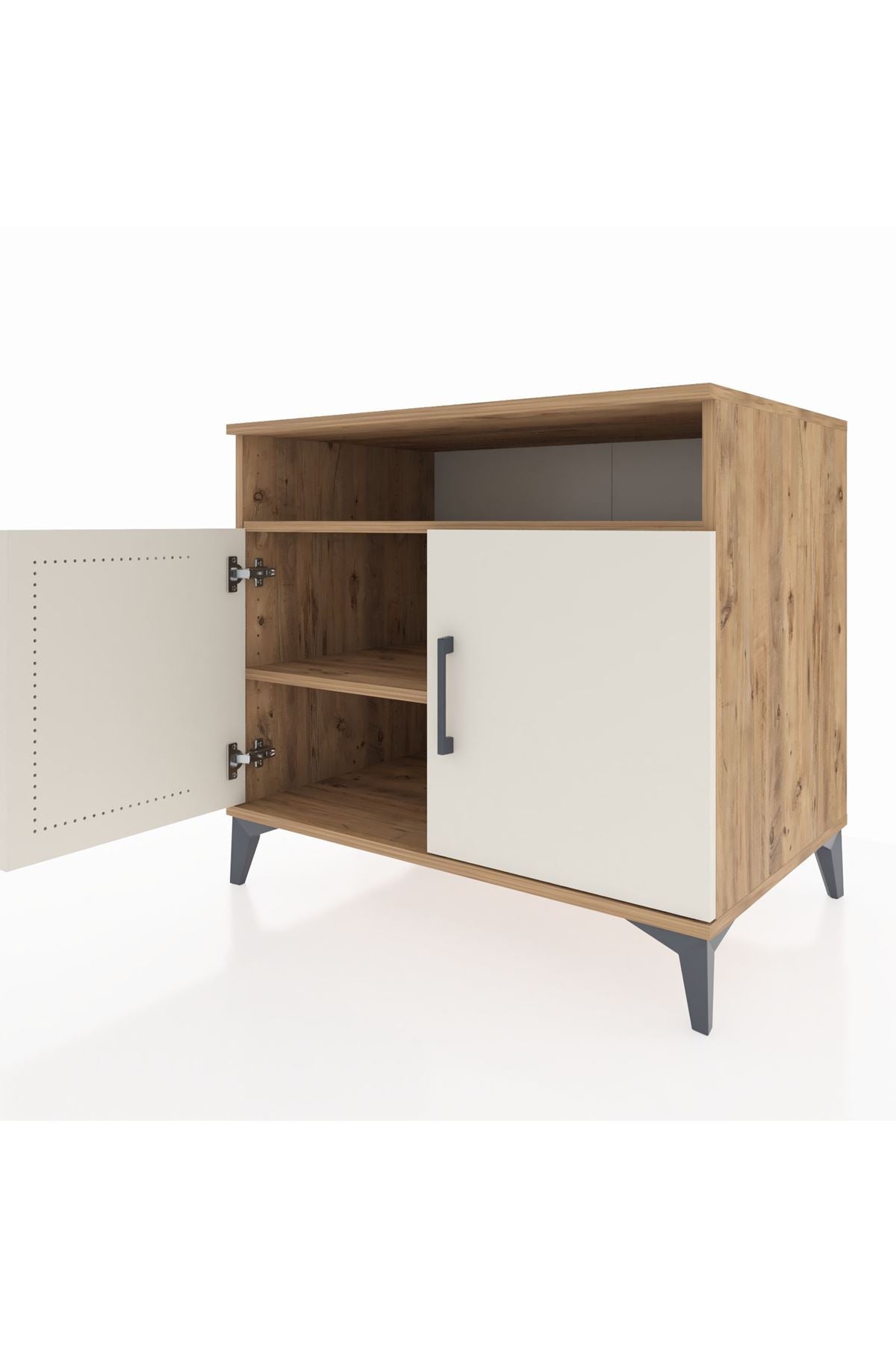 Kronos Şifonyer 2 Raflı 2 Kapaklı 88x59x80 - S69M037V7C
