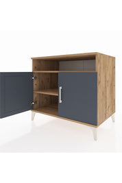 Kronos Şifonyer 2 Raflı 2 Kapaklı 88x59x80 - S69M037V8C