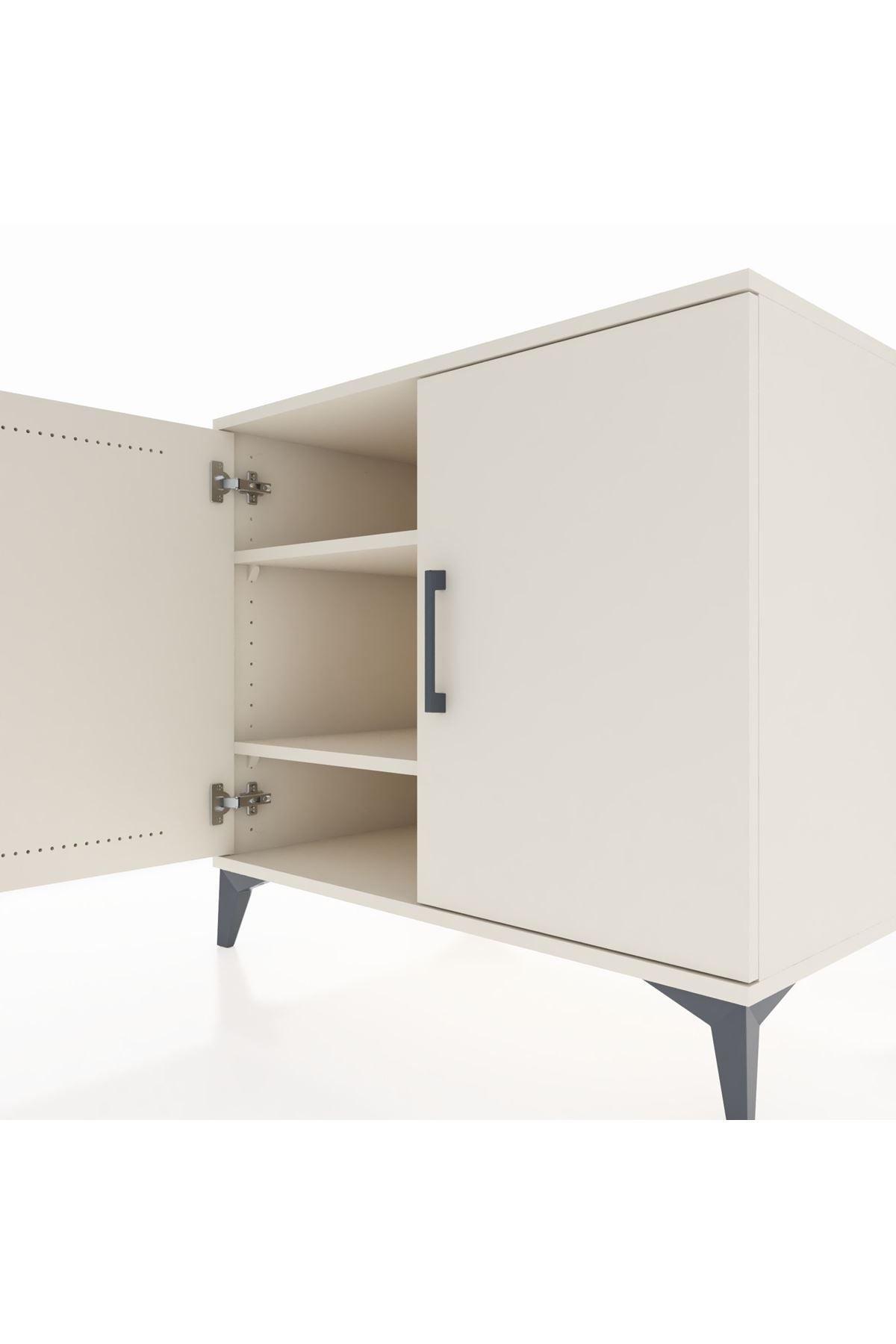 Kronos Şifonyer 2 Raflı 2 Kapaklı 88x59x80 - S69M038V1C