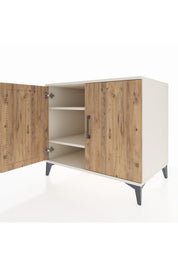 Kronos Şifonyer 2 Raflı 2 Kapaklı 88x59x80 - S69M038V3C