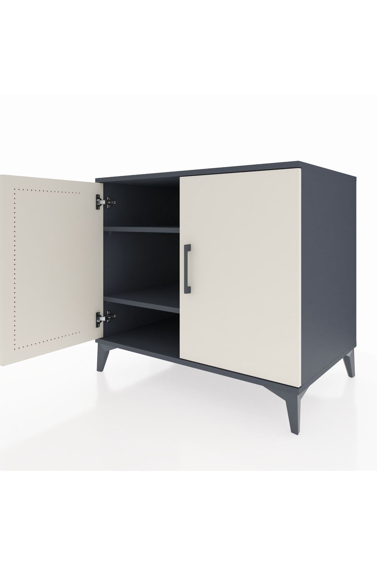 Kronos Şifonyer 2 Raflı 2 Kapaklı 88x59x80 - S69M038V4C