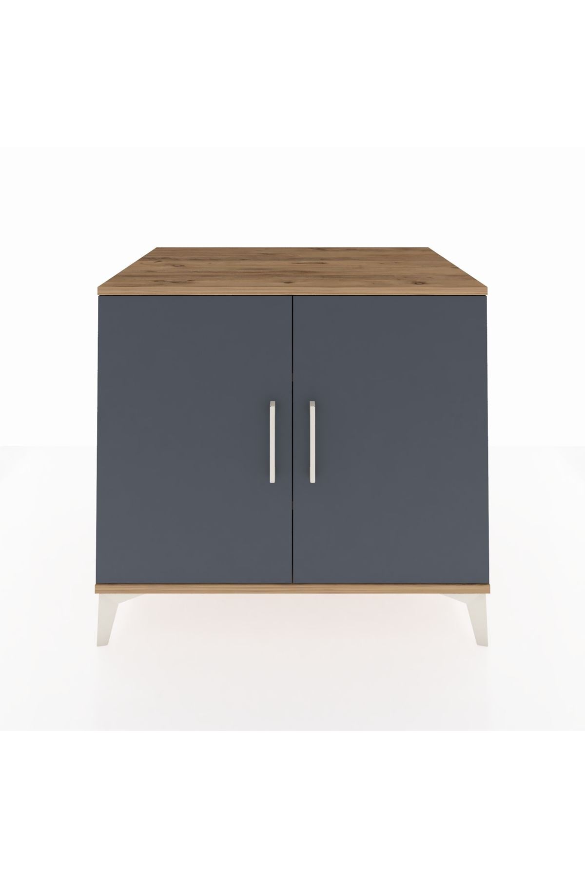 Kronos Şifonyer 2 Raflı 2 Kapaklı 88x59x80 - S69M038V8C