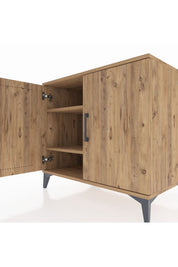 Kronos Şifonyer 2 Raflı 2 Kapaklı 88x59x80 - S69M038V9C