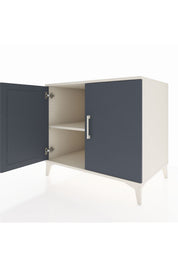 Kronos Şifonyer Tek Raflı 2 Kapaklı 88x59x80 - S69M039V2C