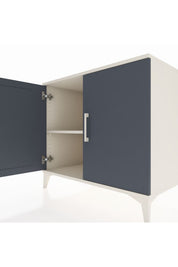 Kronos Şifonyer Tek Raflı 2 Kapaklı 88x59x80 - S69M039V2C