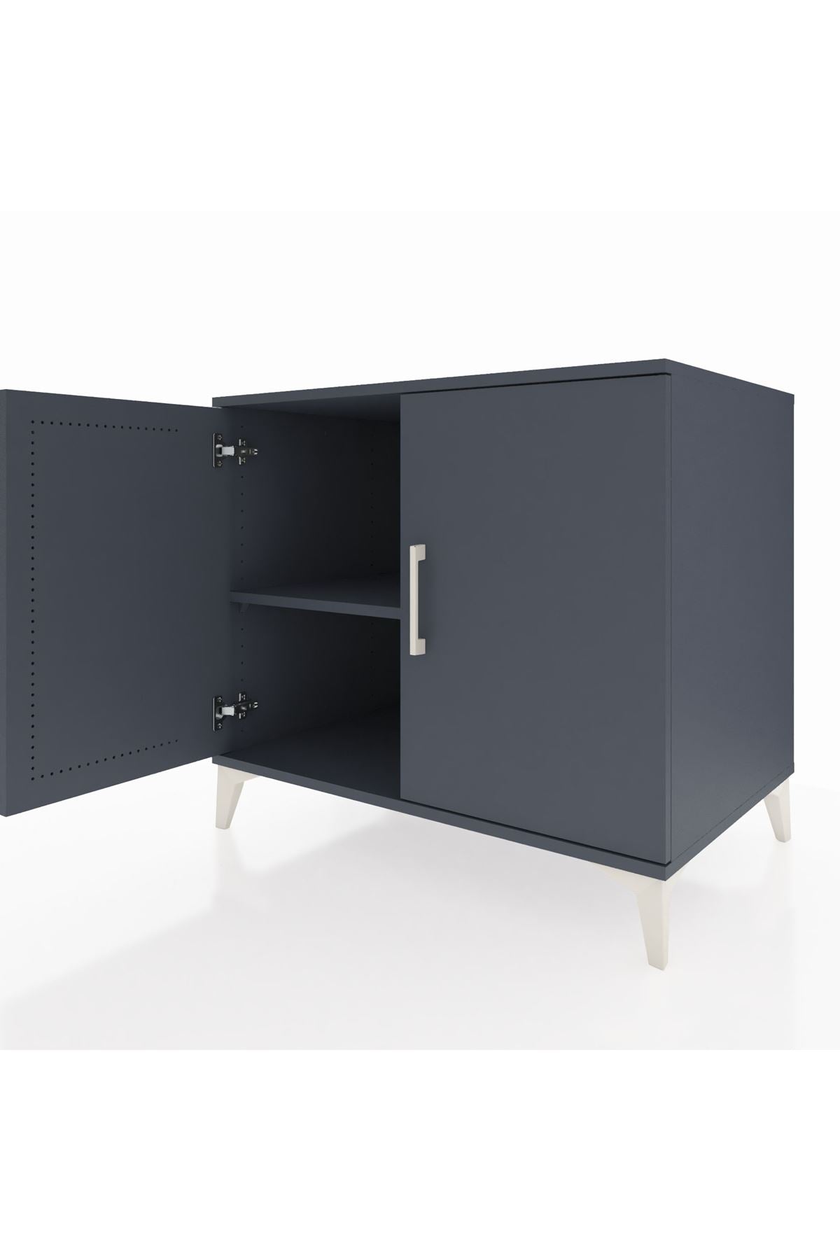 Kronos Şifonyer Tek Raflı 2 Kapaklı 88x59x80 - S69M039V5C