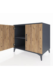Kronos Şifonyer Tek Raflı 2 Kapaklı 88x59x80 - S69M039V6C