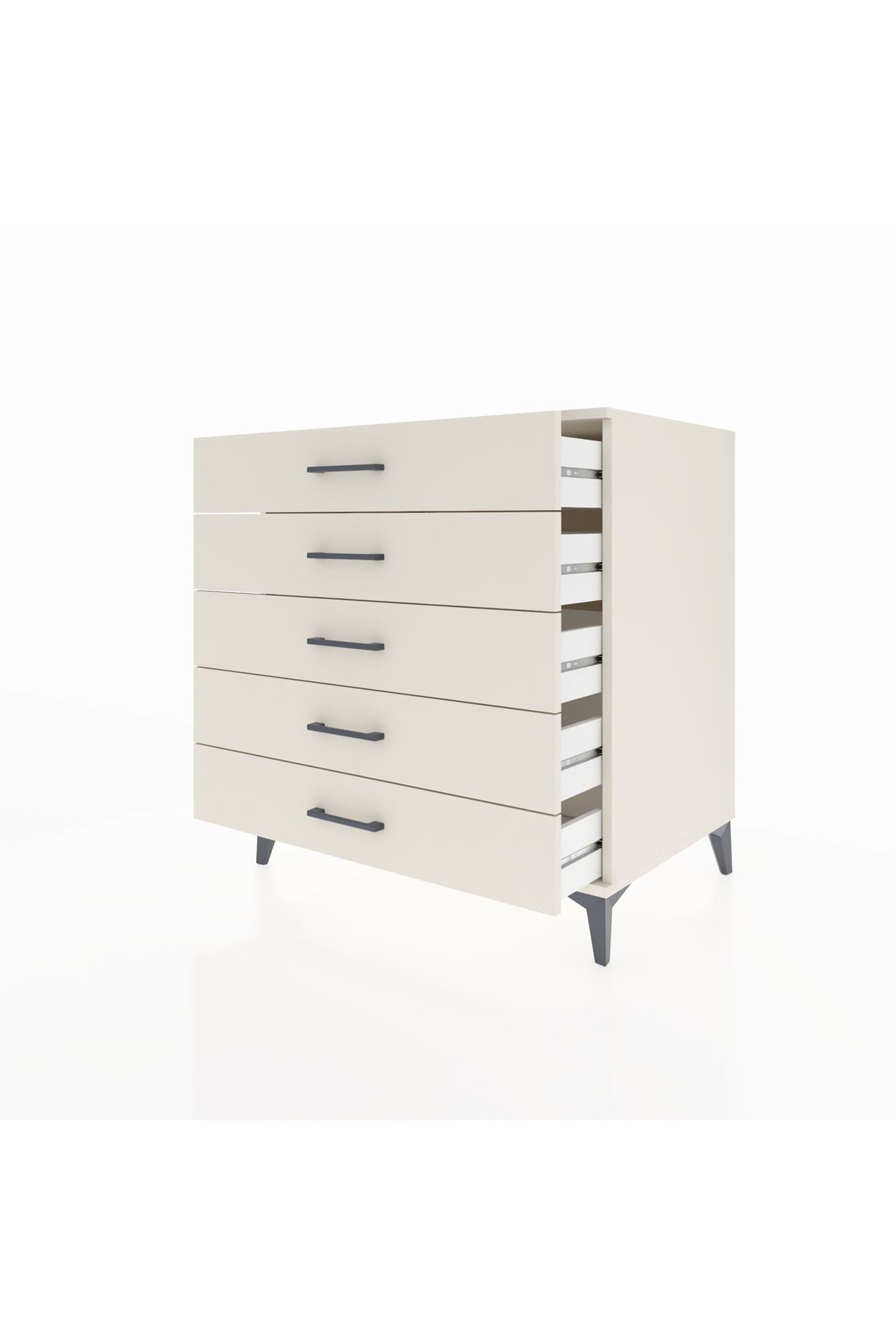 Kronos Şifonyer 5 Çekmeceli 88x59x96 - S70M001V1C
