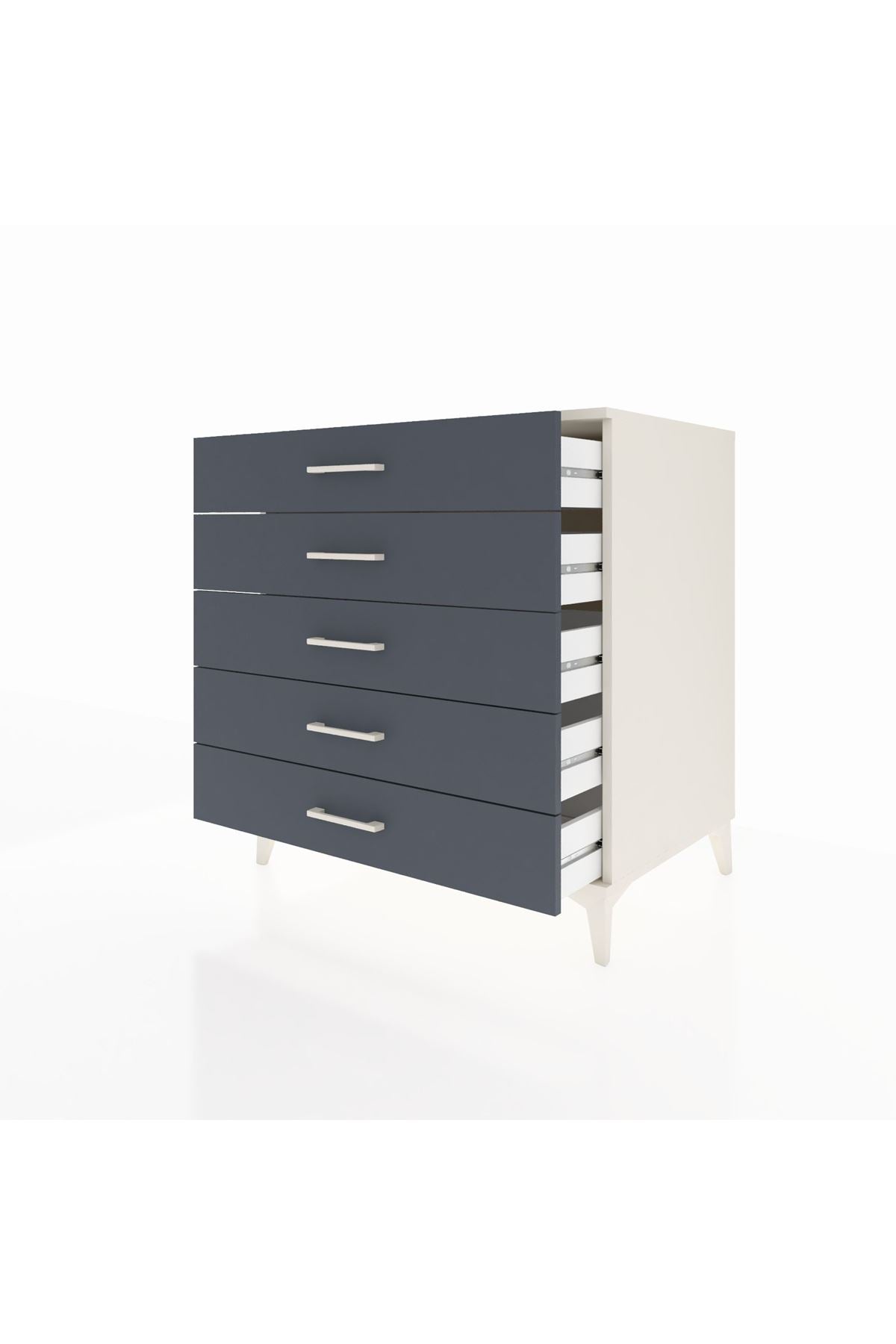 Kronos Şifonyer 5 Çekmeceli 88x59x96 - S70M001V2C