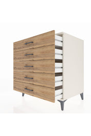 Kronos Şifonyer 5 Çekmeceli 88x59x96 - S70M001V3C