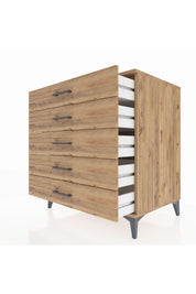 Kronos Şifonyer 5 Çekmeceli 88x59x96 - S70M001V9C