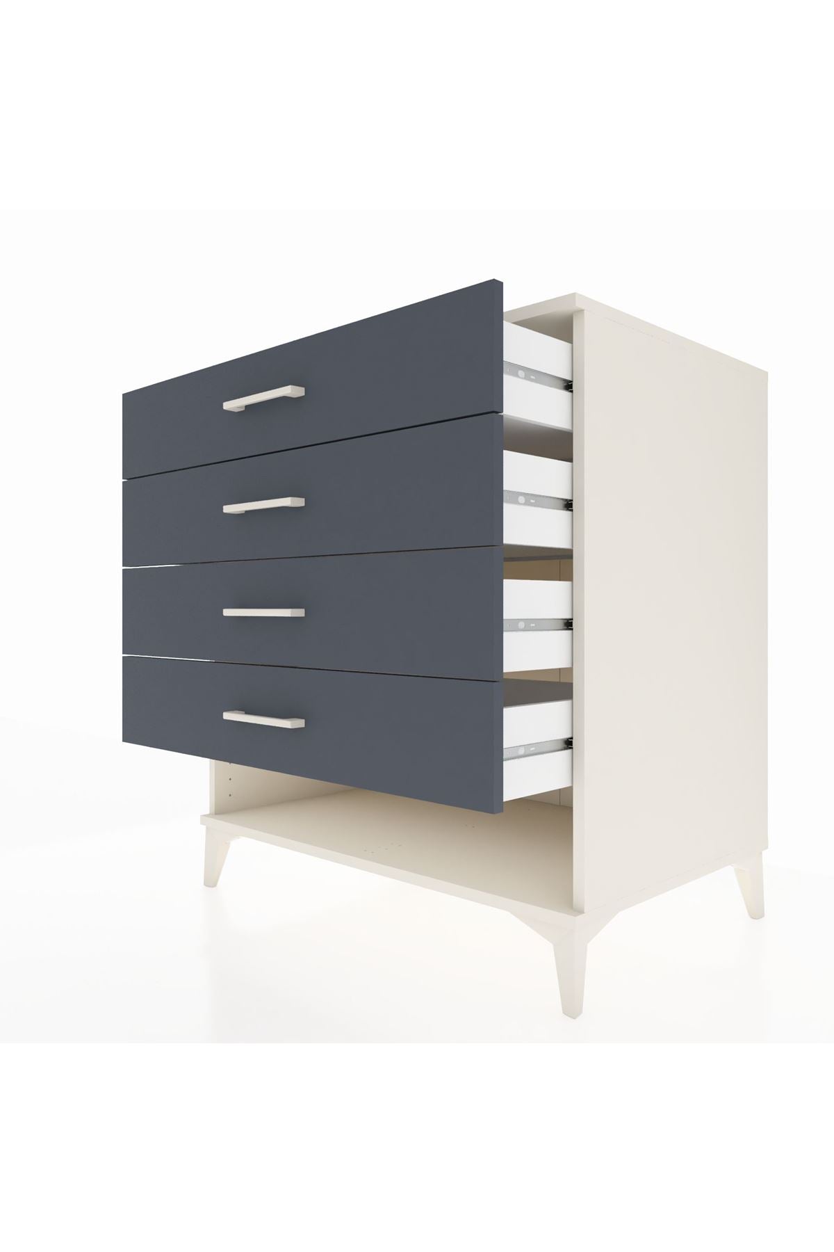 Kronos Şifonyer 4 Çekmeceli 88x59x96 - S70M002V2C