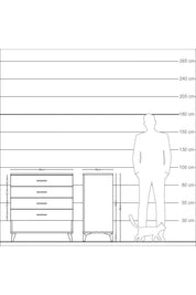 Kronos Şifonyer 4 Çekmeceli 88x59x96 - S70M002V3C