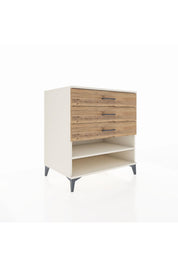 Kronos Şifonyer Tek Raflı 3 Çekmeceli 88x59x96 - S70M003V3C