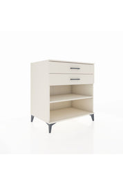Kronos Şifonyer Tek Raflı 2 Çekmeceli 88x59x96 - S70M004V1C