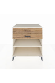 Kronos Şifonyer Tek Raflı 2 Çekmeceli 88x59x96 - S70M004V3C