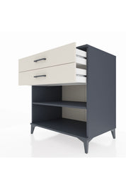 Kronos Şifonyer Tek Raflı 2 Çekmeceli 88x59x96 - S70M004V4C