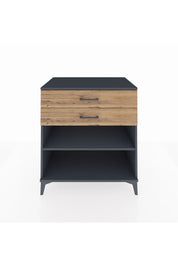 Kronos Şifonyer Tek Raflı 2 Çekmeceli 88x59x96 - S70M004V6C