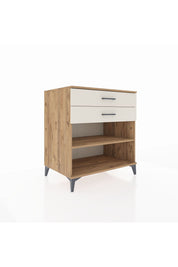 Kronos Şifonyer Tek Raflı 2 Çekmeceli 88x59x96 - S70M004V7C