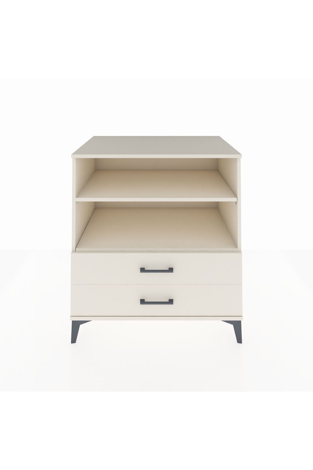 Kronos Şifonyer 2 Raflı 2 Çekmeceli 88x59x96 - S70M005V1C
