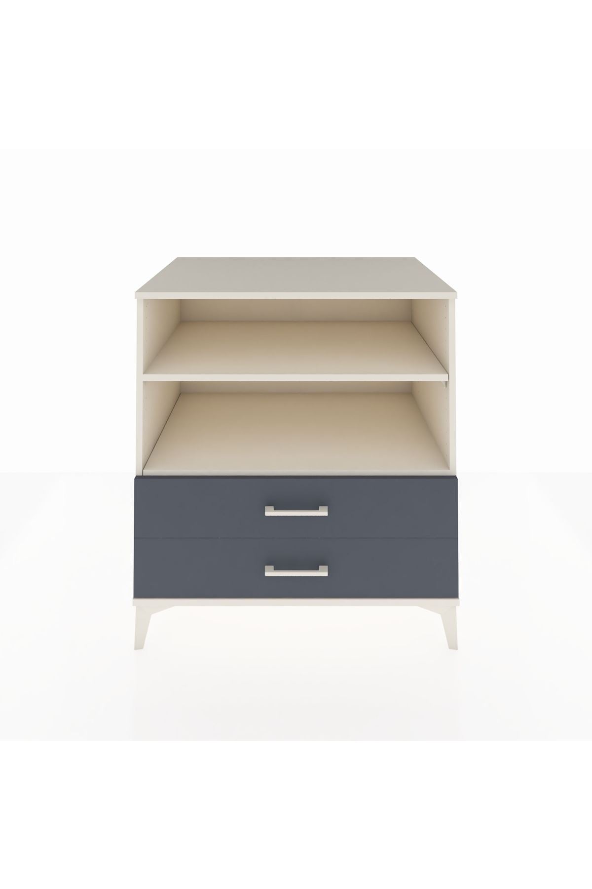 Kronos Şifonyer 2 Raflı 2 Çekmeceli 88x59x96 - S70M005V2C