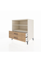 Kronos Şifonyer 2 Raflı 2 Çekmeceli 88x59x96 - S70M005V3C