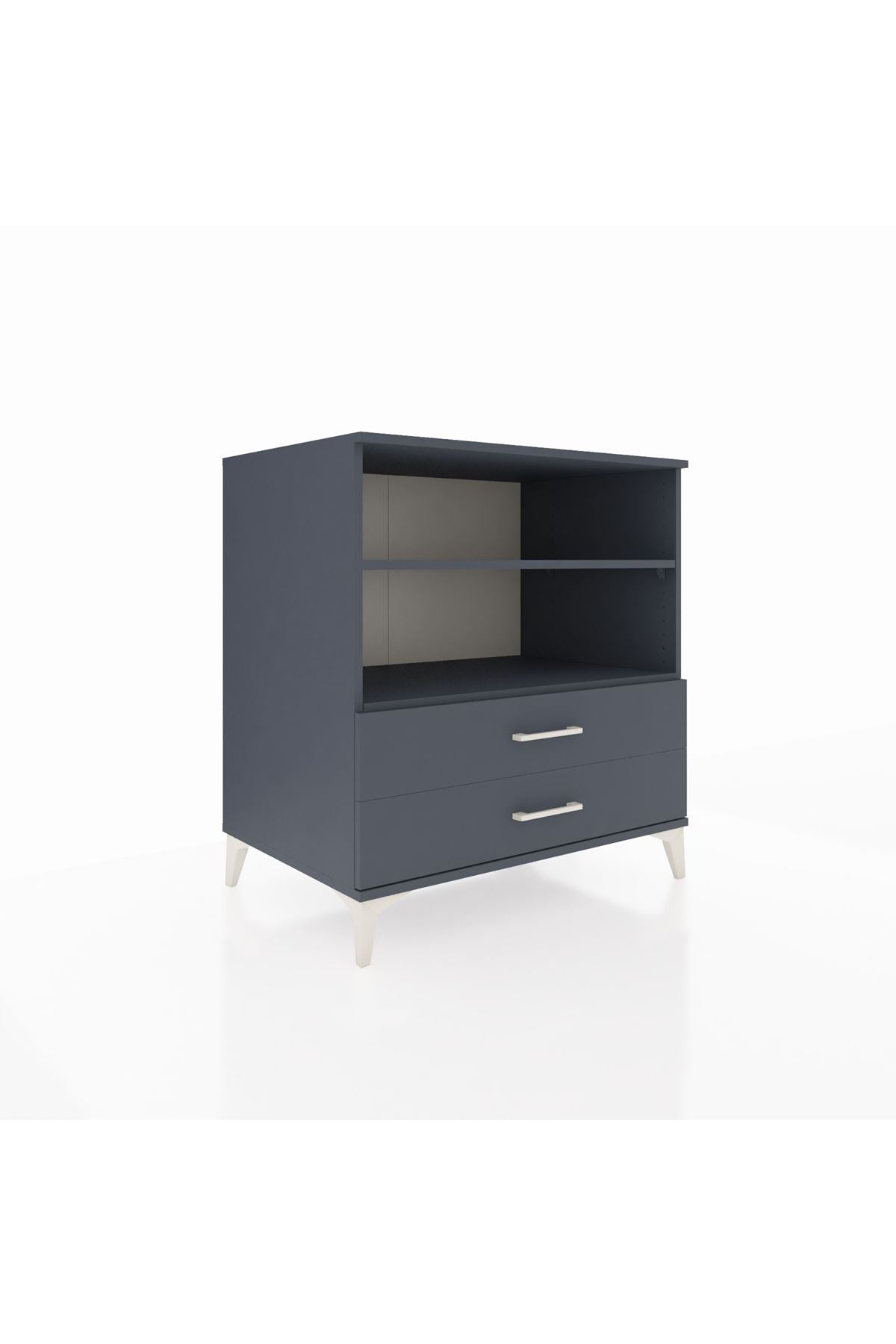 Kronos Şifonyer 2 Raflı 2 Çekmeceli 88x59x96 - S70M005V5C