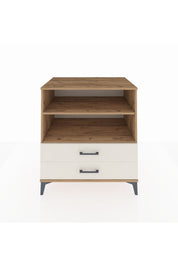 Kronos Şifonyer 2 Raflı 2 Çekmeceli 88x59x96 - S70M005V7C