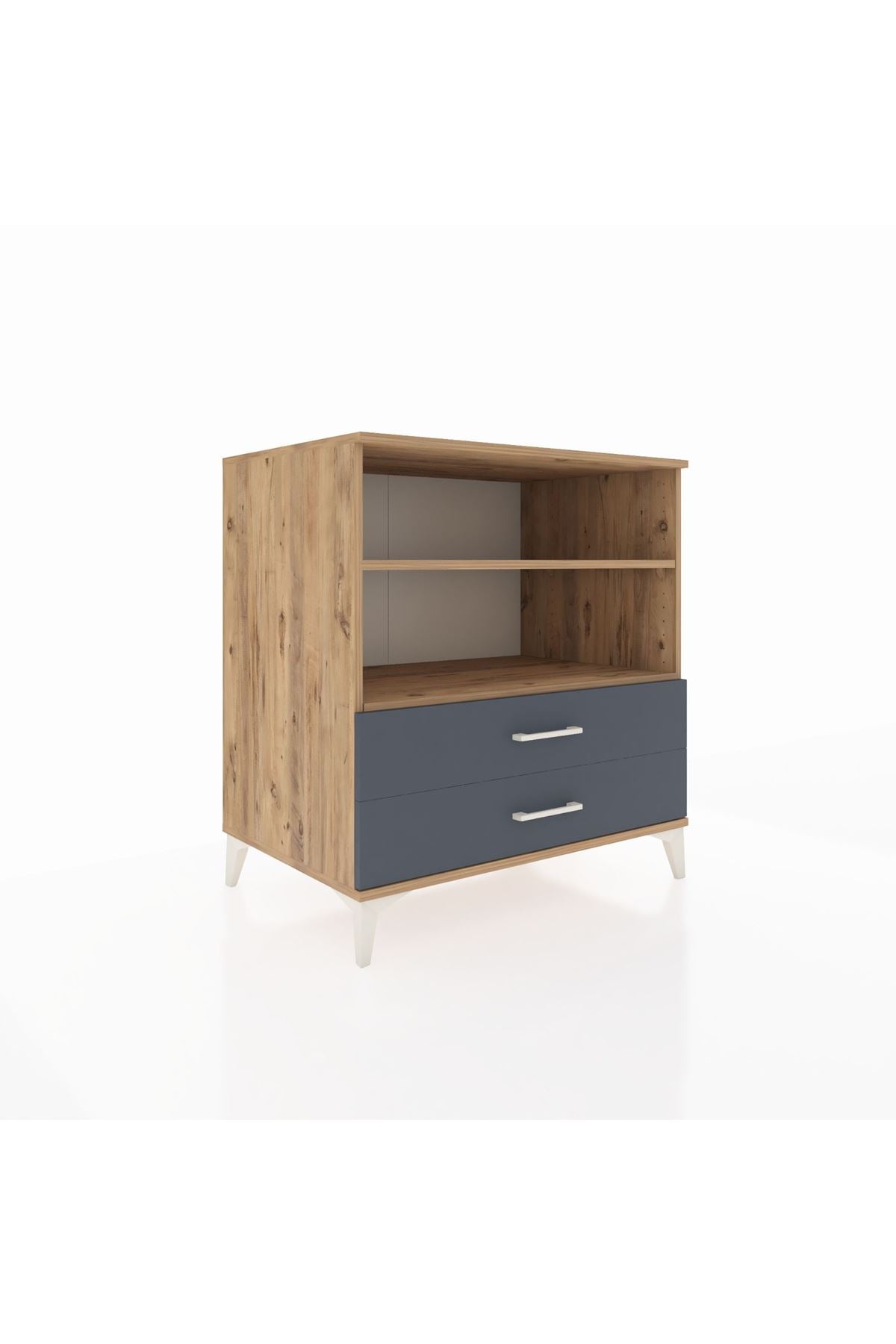 Kronos Şifonyer 2 Raflı 2 Çekmeceli 88x59x96 - S70M005V8C