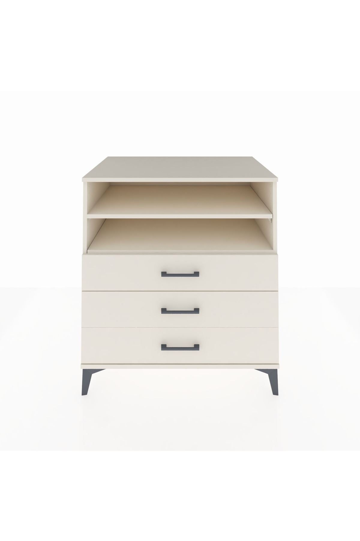 Kronos Şifonyer 2 Raflı 3 Çekmeceli 88x59x96 - S70M006V1C