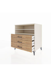 Kronos Şifonyer 2 Raflı 3 Çekmeceli 88x59x96 - S70M006V3C