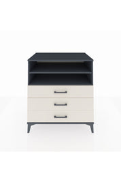 Kronos Şifonyer 2 Raflı 3 Çekmeceli 88x59x96 - S70M006V4C