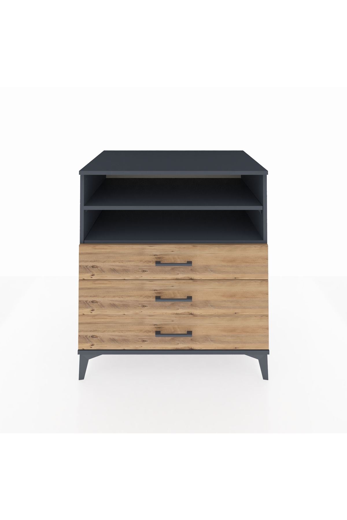 Kronos Şifonyer 2 Raflı 3 Çekmeceli 88x59x96 - S70M006V6C