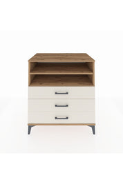 Kronos Şifonyer 2 Raflı 3 Çekmeceli 88x59x96 - S70M006V7C