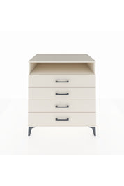 Kronos Şifonyer Tek Raflı 4 Çekmeceli 88x59x96 - S70M007V1C