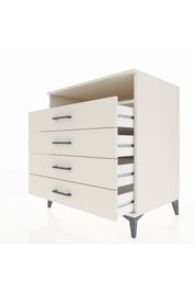 Kronos Şifonyer Tek Raflı 4 Çekmeceli 88x59x96 - S70M007V1C