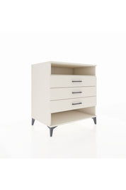 Kronos Şifonyer Tek Raflı 3 Çekmeceli 88x59x96 - S70M008V1C